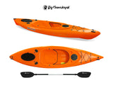 kayak Samba Canoa SIT-IN 300 CM + 1 Pagaia big mama kayak + 2 GAVONI + 2 portacanne - TIMESPORT24