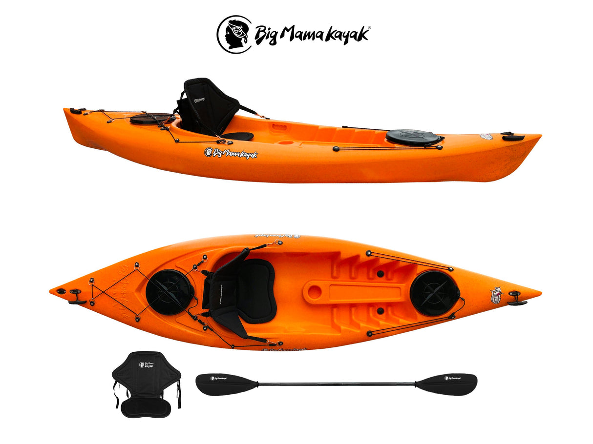 KAYAK MONOPOSTO PRIVAT 2.0 BIG MAMA KAYAK - CANOA DA 295 CM + 2 GAVONI+ 1 PAGAIA + 1 SEGGIOLINO (FULL PACK) - TIMESPORT24