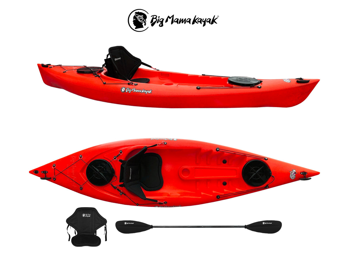 KAYAK MONOPOSTO PRIVAT 2.0 BIG MAMA KAYAK - CANOA DA 295 CM + 2 GAVONI+ 1 PAGAIA + 1 SEGGIOLINO (FULL PACK) - TIMESPORT24