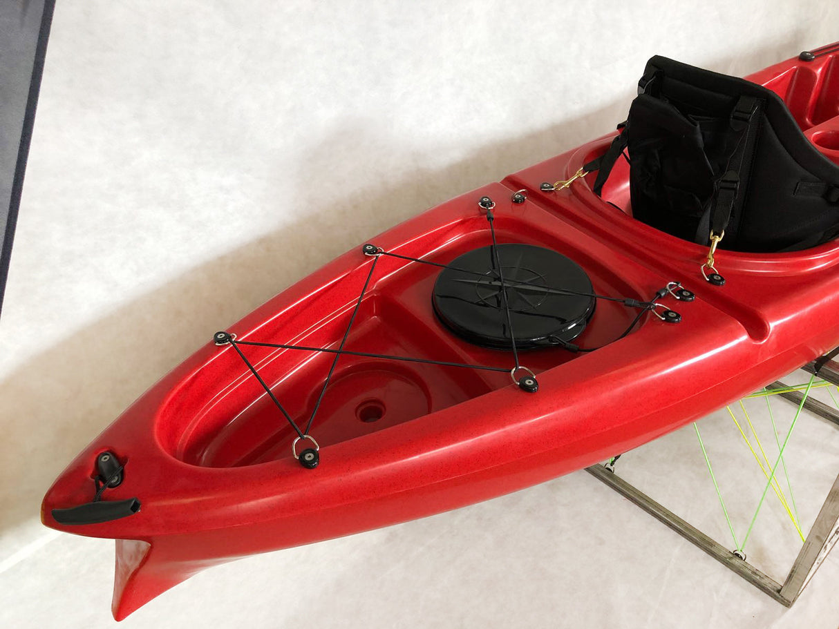 ACQUAPRIMA BIG MAMA KAYAK - CANOA MONOPOSTO DA 310 CM + 2 GAVONE + 1 SEGGIOLINO + 1 PAGAIA (FULL PACK) - TIMESPORT24