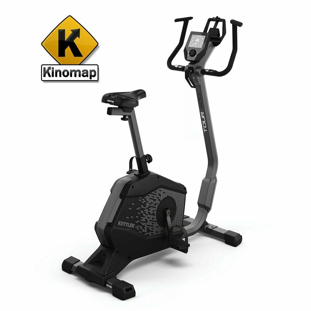 Tour 400 Cyclette Ergometro Kettler Cod.em1012-400 Volano 6 Kg - Peso Max Utente 130 Kg Compatibile Kinomap Gym Bike Bici da Camera - TIMESPORT24