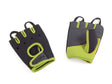 Guanti in Neoprene, Lycra Pelle Scamosciata - Taglia M - Grigio Antracite-Verde Fluo Linea Toorx AHF-237 - TIMESPORT24