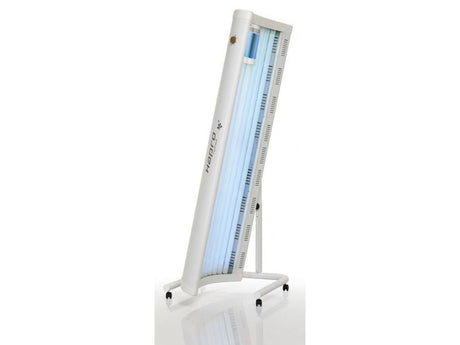 Solarium TOPAZ 10/1 Orientabile su Ruote c/lampada Viso ad Alta Pressione Linea Hapro Garlando - TIMESPORT24