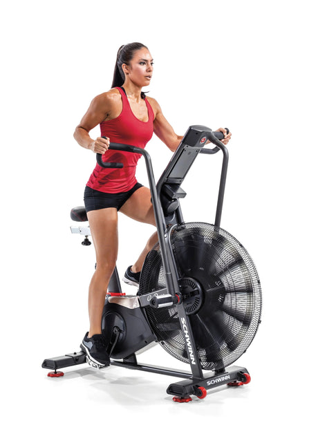 Fitness Bike Airdyne Ad8 Cod.sch-ad8 Schwinn Sistema Di Resistenza Ad Aria 9 Programmi - TIMESPORT24