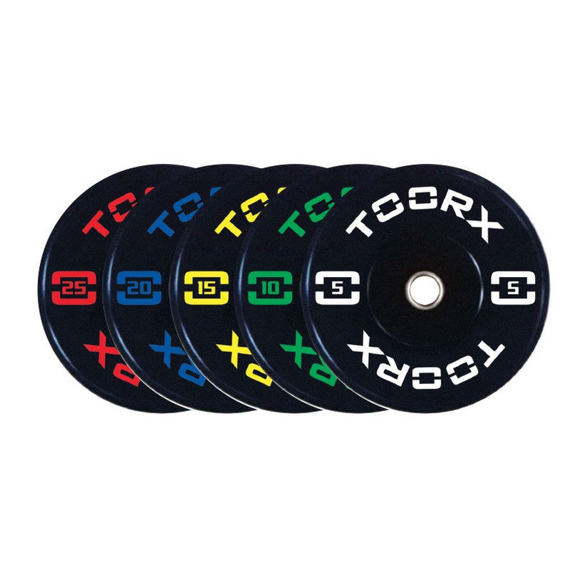 Disco BUMPER Training Absolute - 5 kg. Ø 45 cm. Foro Interno 50 mm. Linea Toorx cod. ADBT-5 - TIMESPORT24