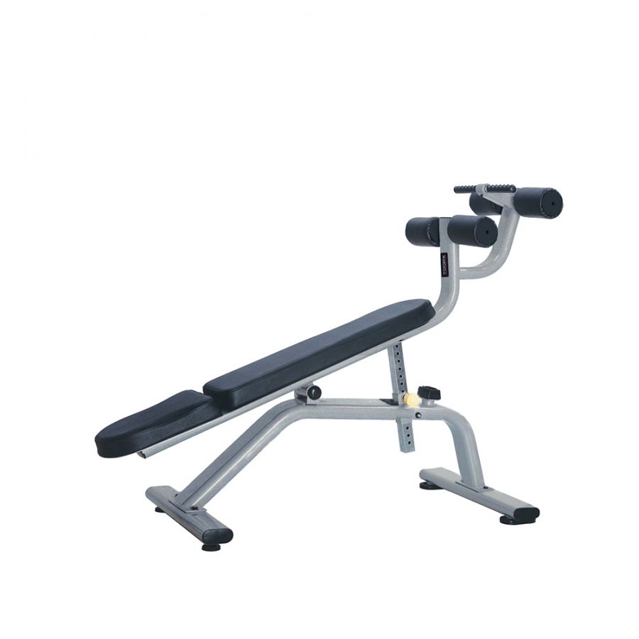 Panca Addominali Regolabile WBX 3200 LINEA TOORX STRENGTH PROFESSIONALE Colore Silver - TIMESPORT24